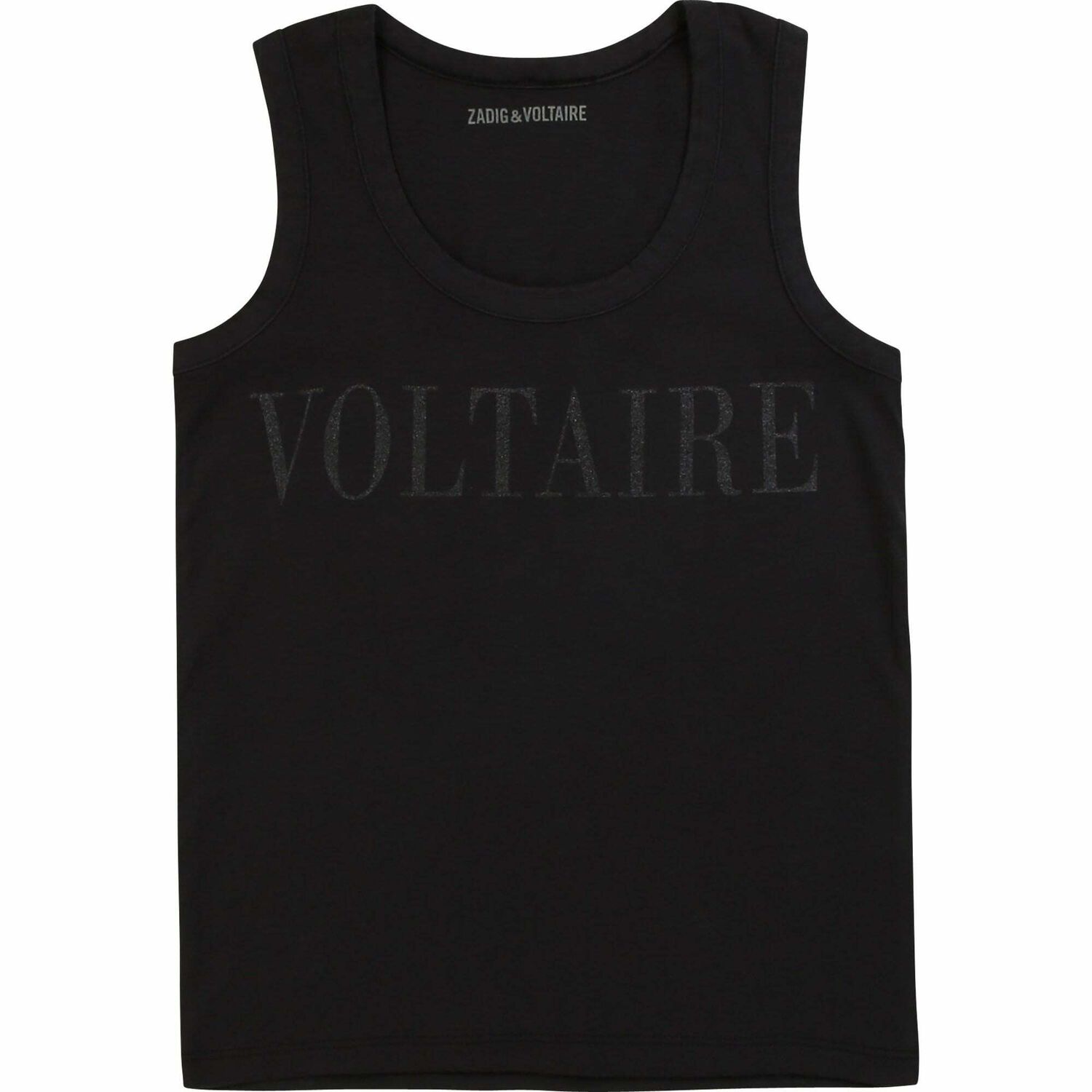 Girls Black Logo Top, 1, hi-res image number null