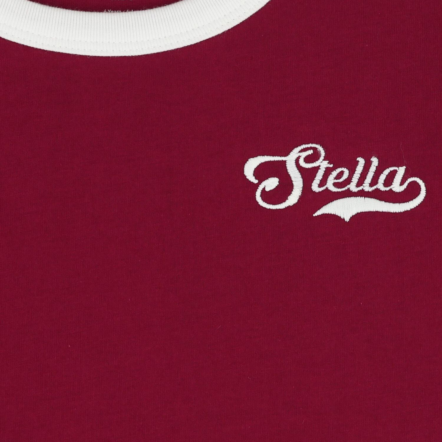 Girls Burgundy Logo T-Shirt, 1, hi-res