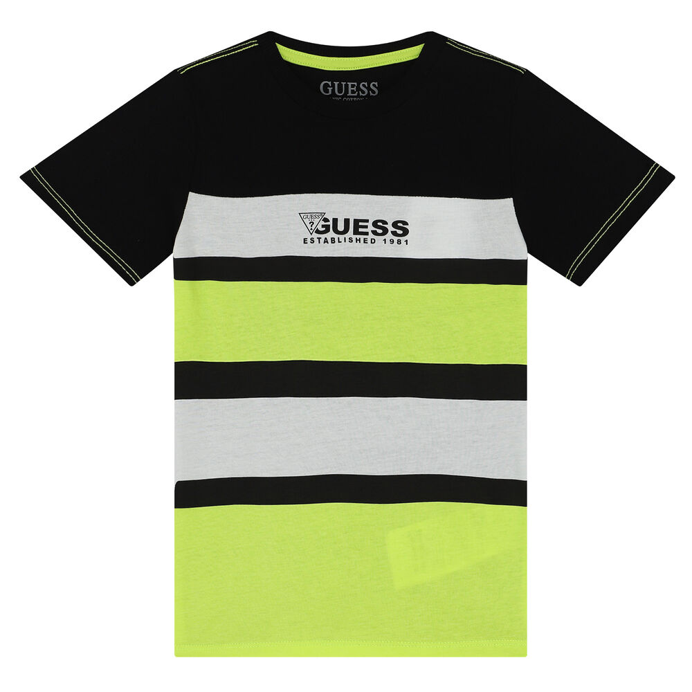 guess shirt green