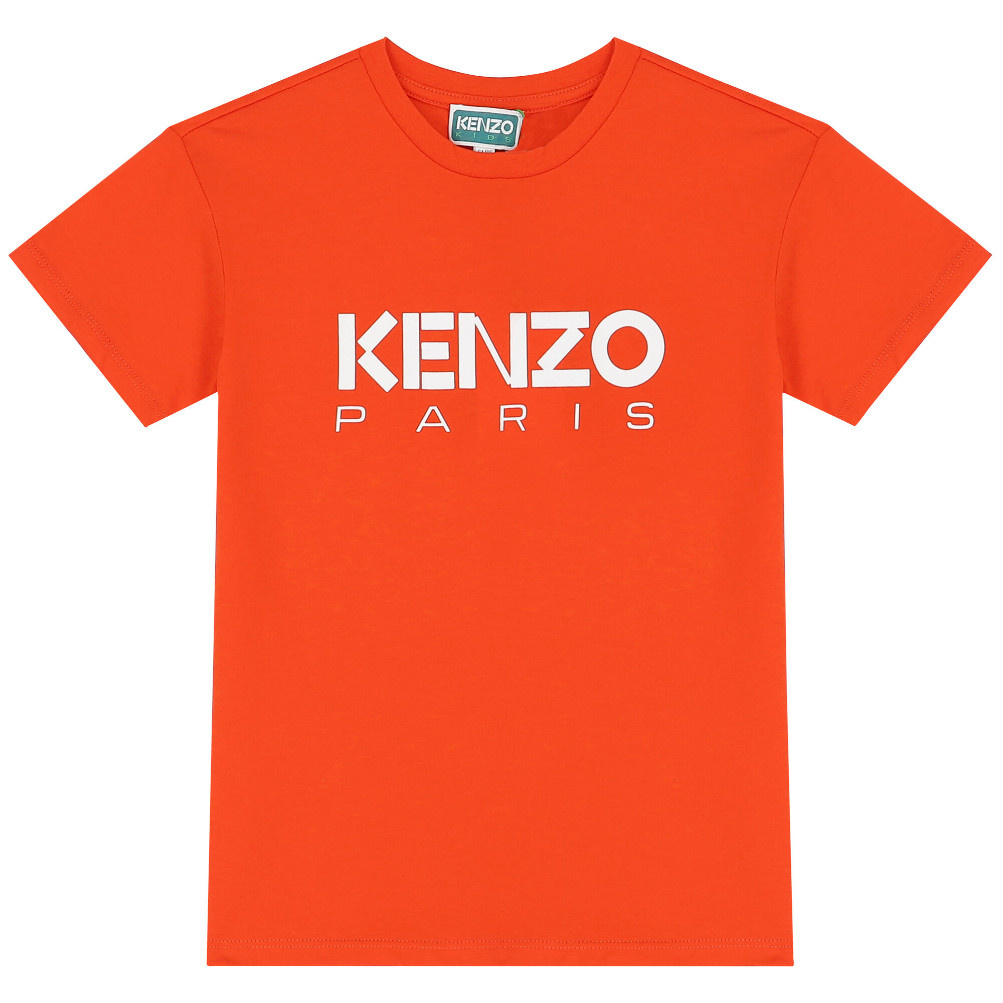 T shirt kenzo orange sale