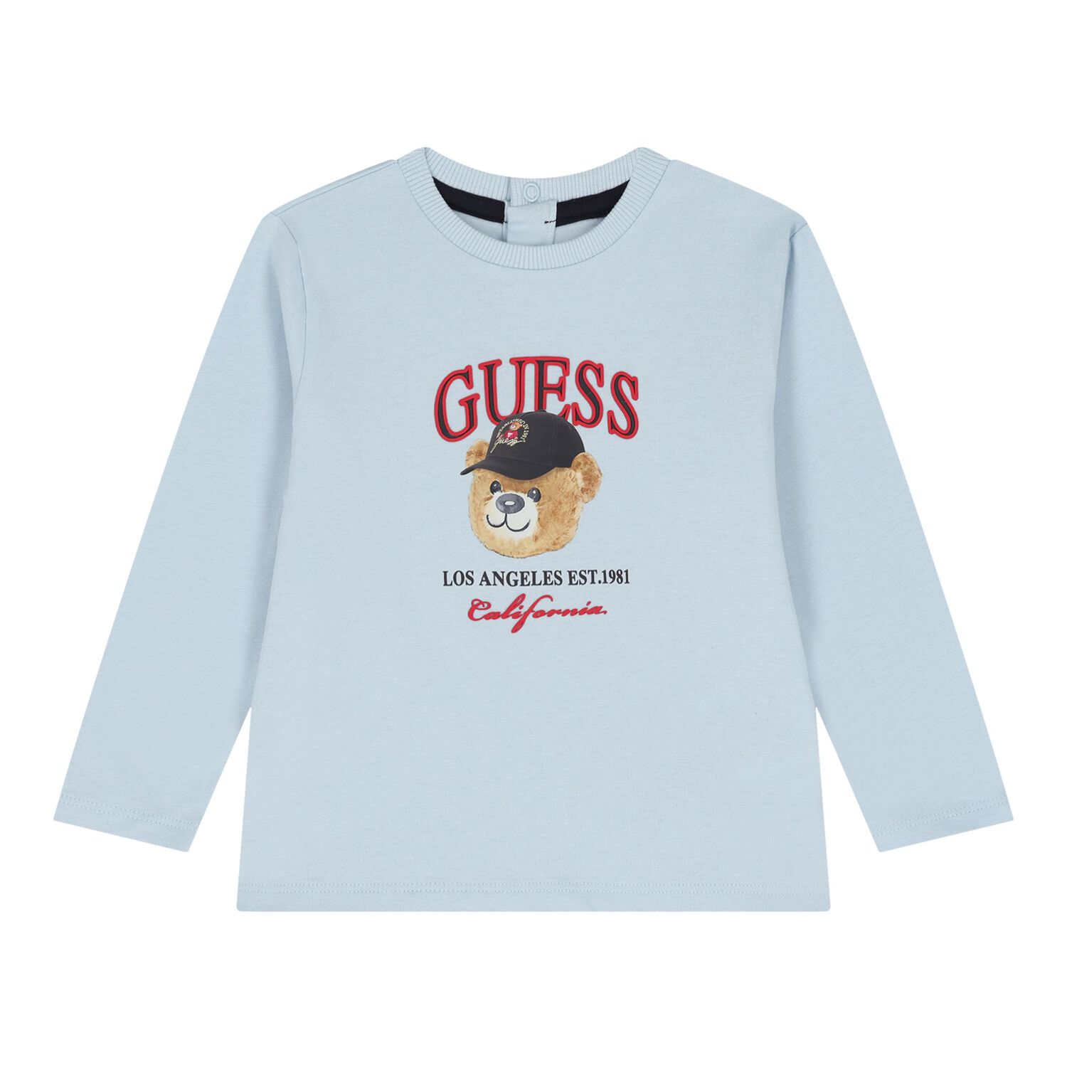 Baby Boys Blue Teddy Bear Joggers Set, 1, hi-res