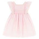 Younger Girls Pink Chiffon Dress, 2, hi-res