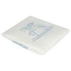 Baby Boys White & Blue Pegasus Blanket, 1, hi-res