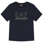 Boys Navy Blue Logo T-Shirt, 5, hi-res