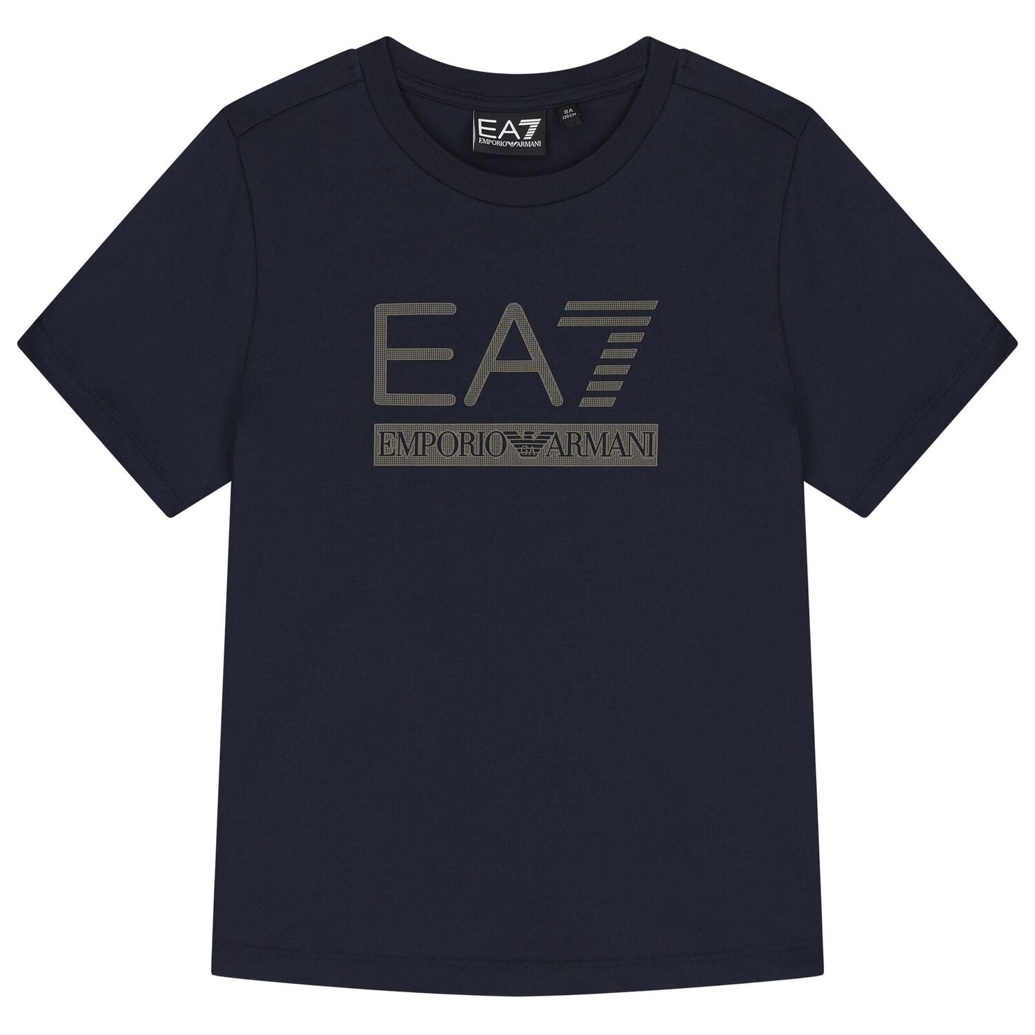 Boys Navy Blue Logo T-Shirt, 5, hi-res