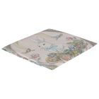 Blue & Pink Spring Bunny Baby Carr&eacute; Swaddle & Bib Gift Set, 1, hi-res
