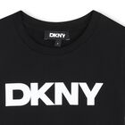 Girls Mini Me Black Logo T-Shirt, 1, hi-res