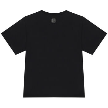 Girls Black Logo T-Shirt