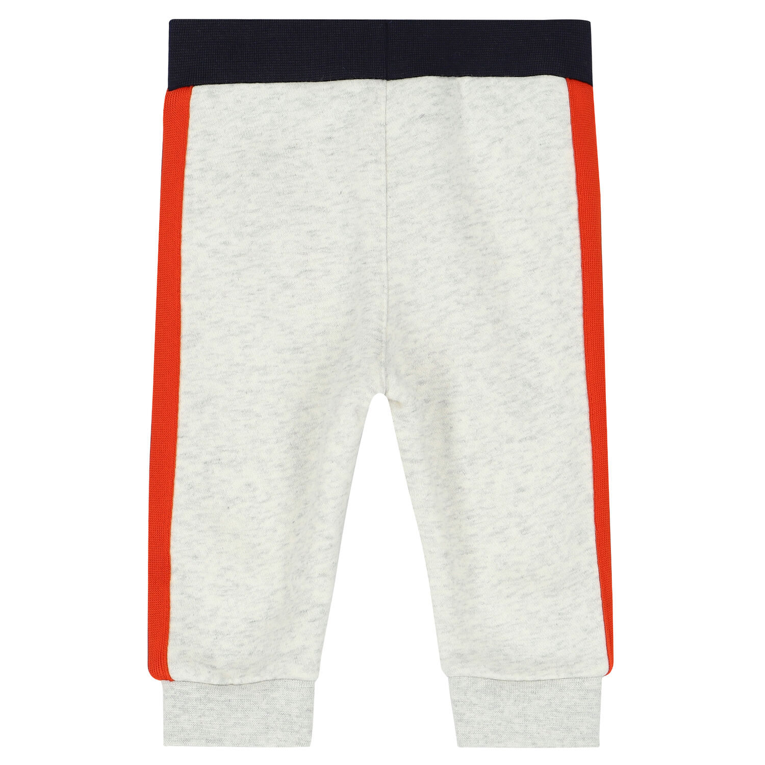 Baby Boys Grey Logo Joggers, 1, hi-res image number null