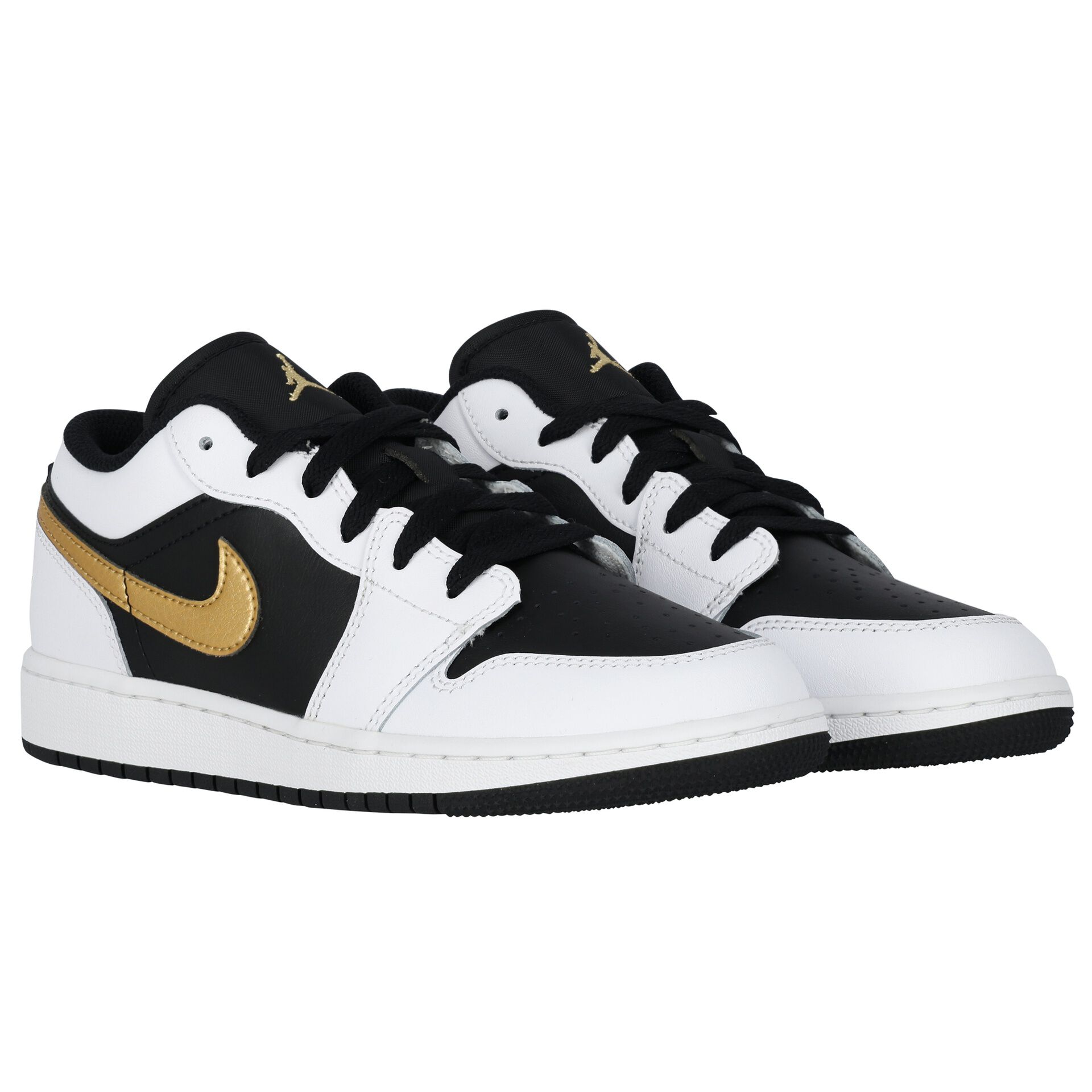 Kids black and gold jordans clearance