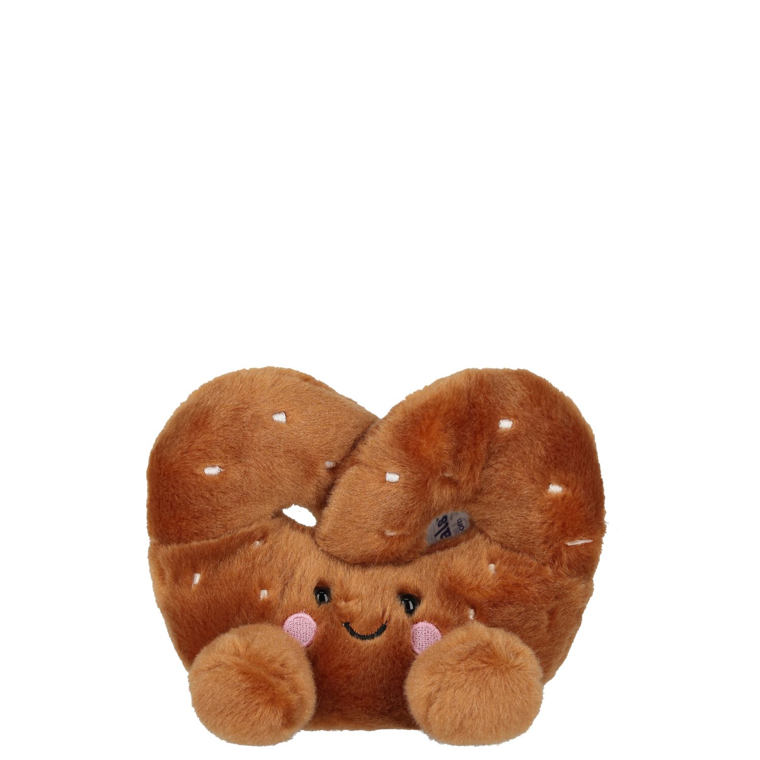 Palm Pals Brown Twist Pretzel Soft Toy ( 13CM ), 1, hi-res