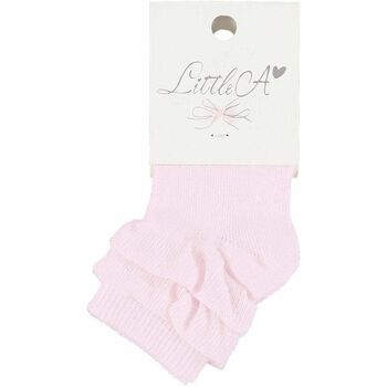 Baby Girls Pink Socks