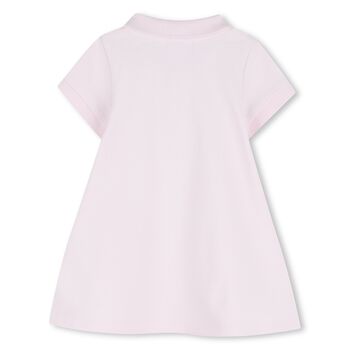 Baby Girls Pink Logo Polo Dress