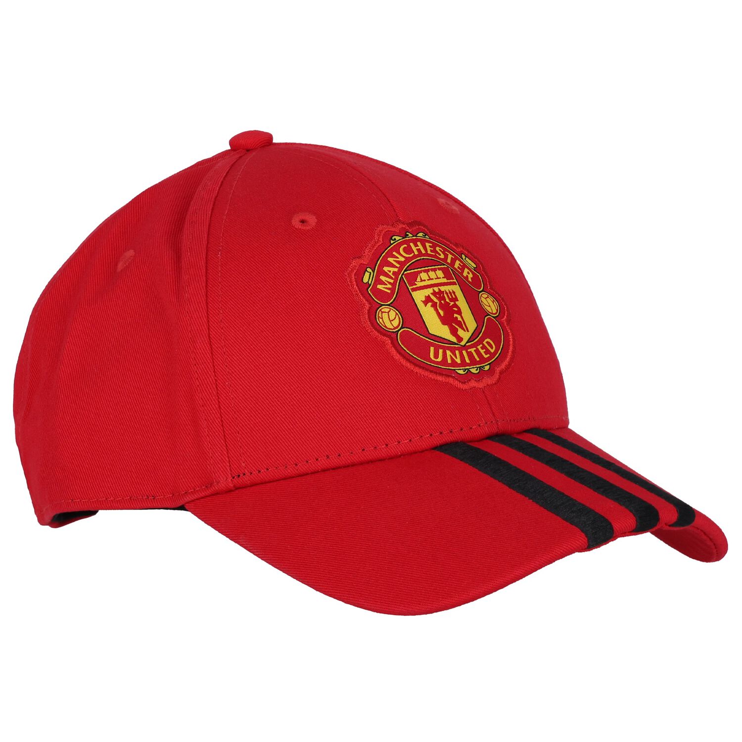 Red Manchester Logo Cap, 1, hi-res