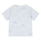 Younger Boys Blue Tiger Logo Joggers Set, 1, hi-res