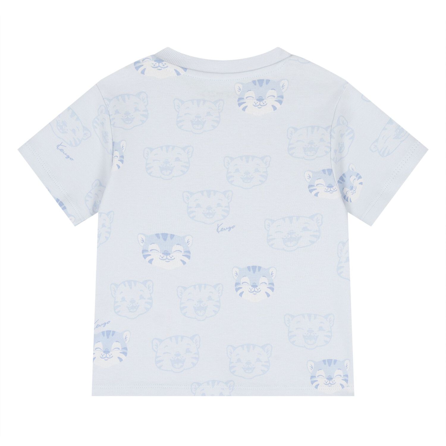 Younger Boys Blue Tiger Logo Joggers Set, 1, hi-res