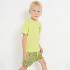 Boys Yellow & Green Pyjamas Set, 2, hi-res