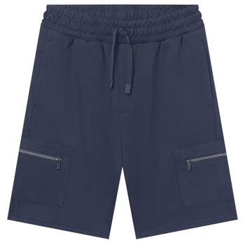Boys Navy Blue Shorts