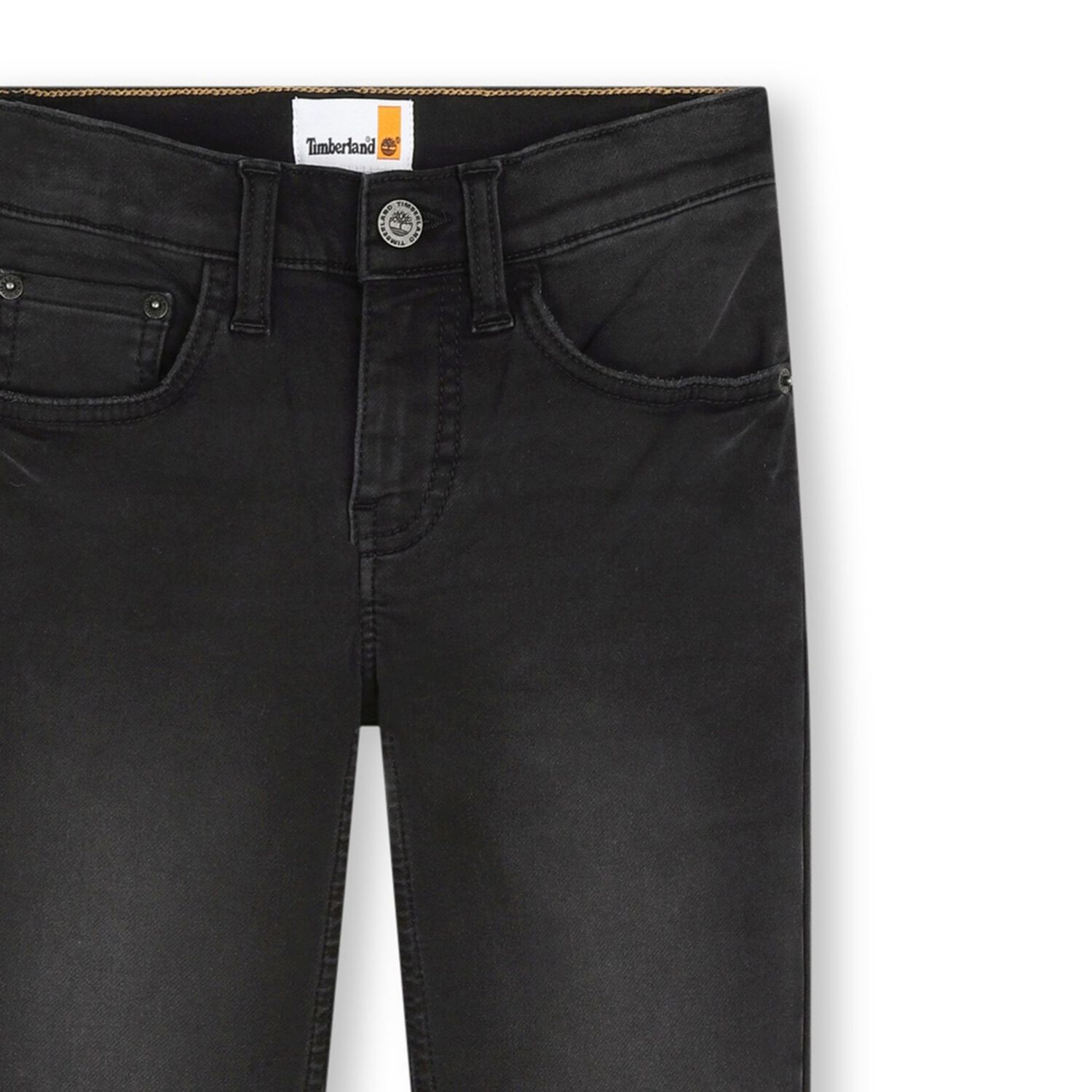 Boys Black Logo Jeans, 1, hi-res image number null