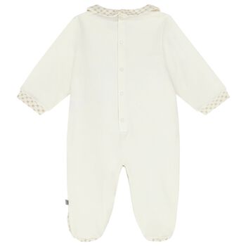 Ivory Logo Babygrow