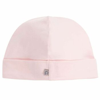 Baby Girls Pink Logo Hat