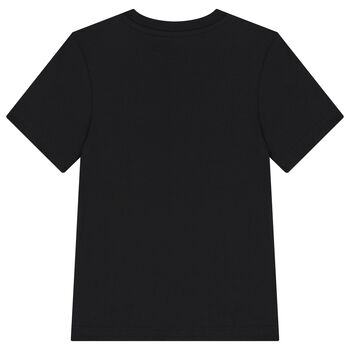 Boys Black Logo T-Shirt