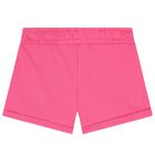 Girls Pink Shorts, 2, hi-res