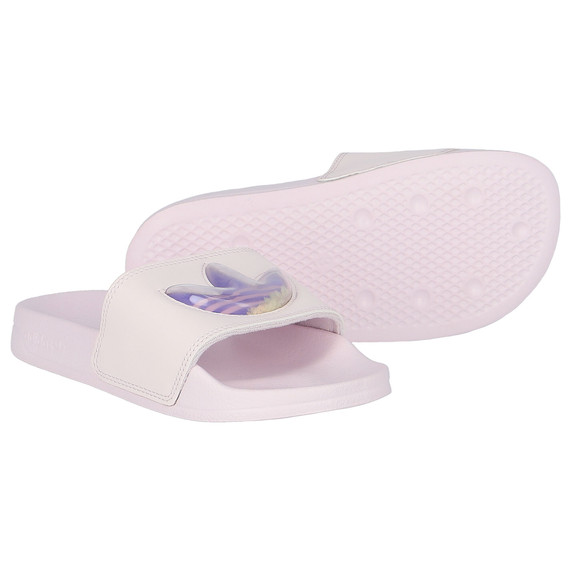 Girls adidas online sliders