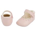 Baby Girls Pink Leather Pre Walker Shoes, 1, hi-res