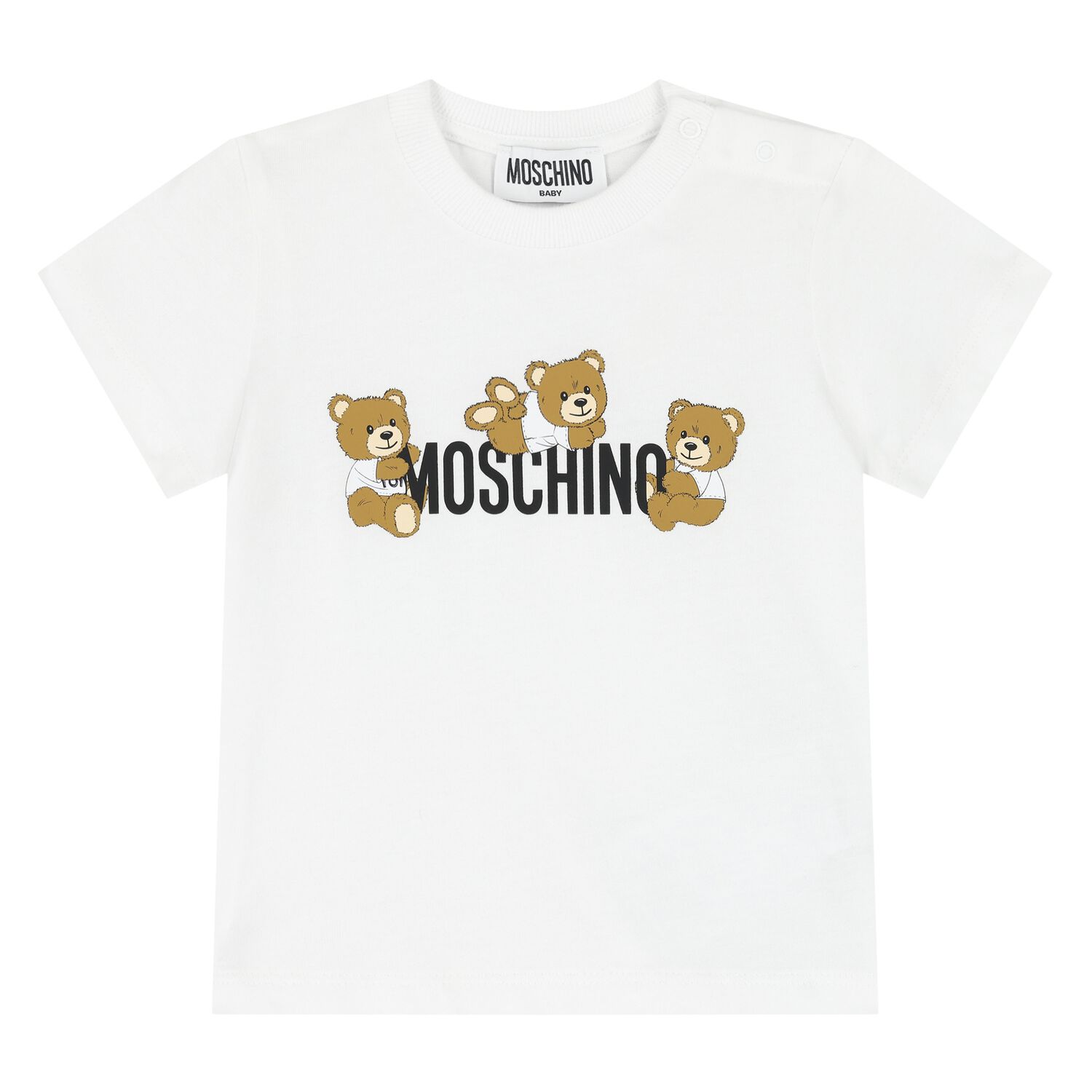 تي شيرت بالشعار باللون الأبيض , 1, hi-res