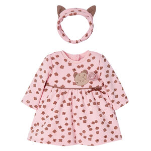 Baby Girls Pink Flower Dress
