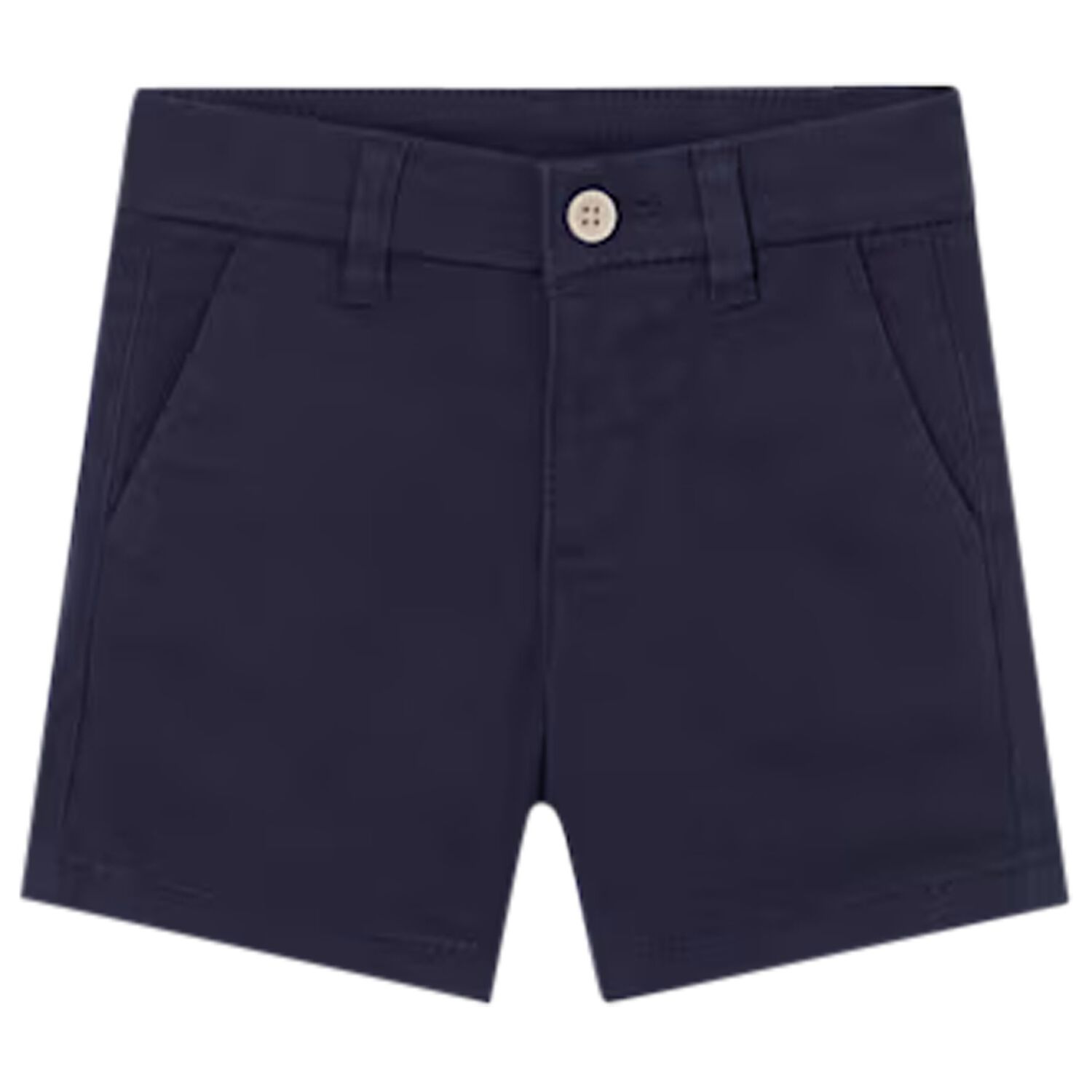 Younger Boys Navy Blue Shorts, 2, hi-res