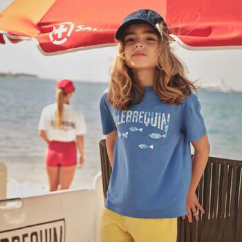 Boys Blue Logo T-Shirt