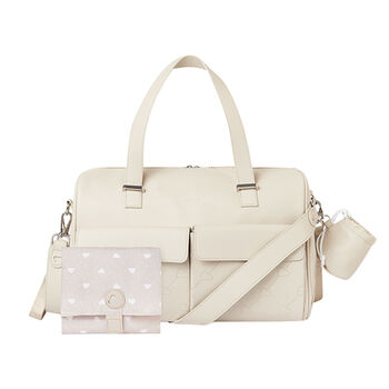 Beige Baby Changing Bag