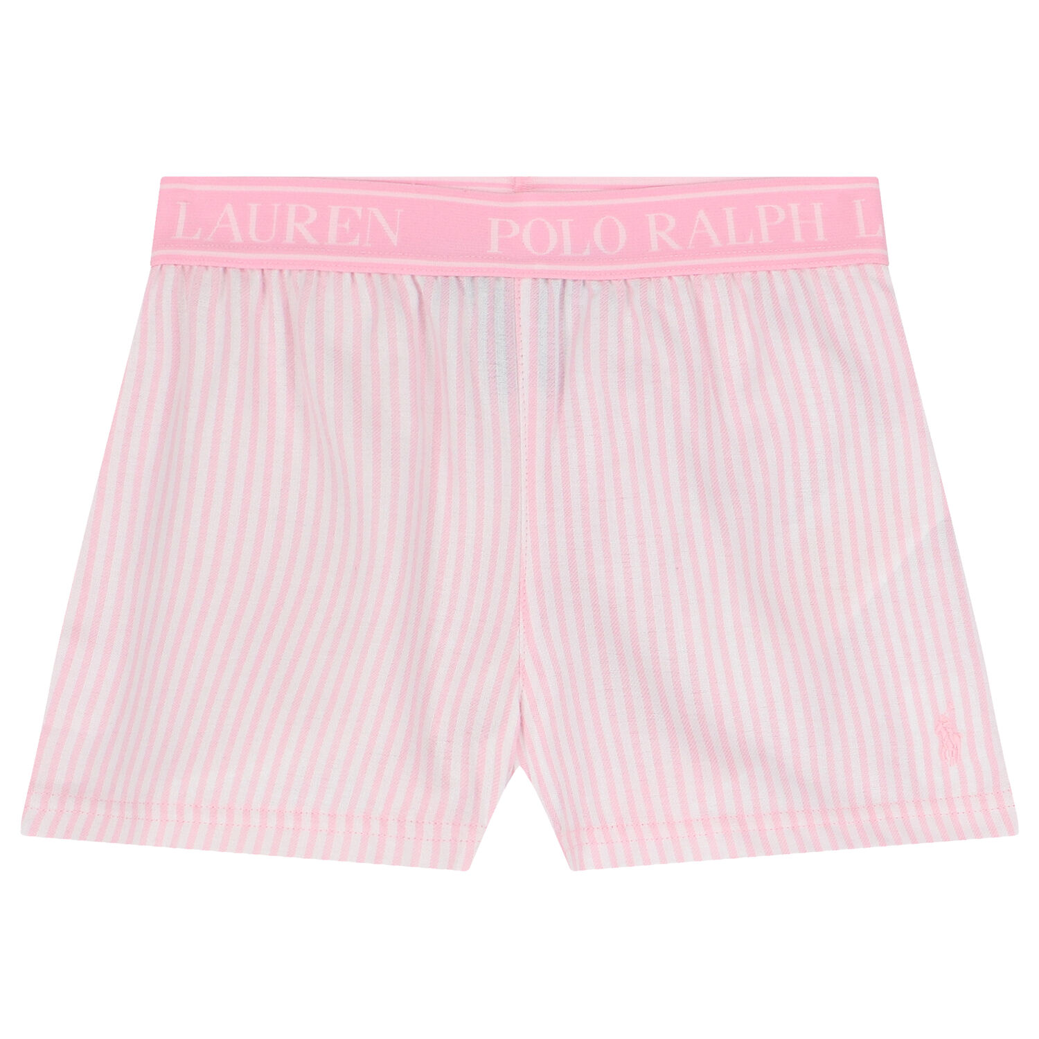 Girls Pink & White Logo Pyjamas, 1, hi-res image number null