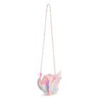 Girls Pink Butterfly Handbag, 1, hi-res