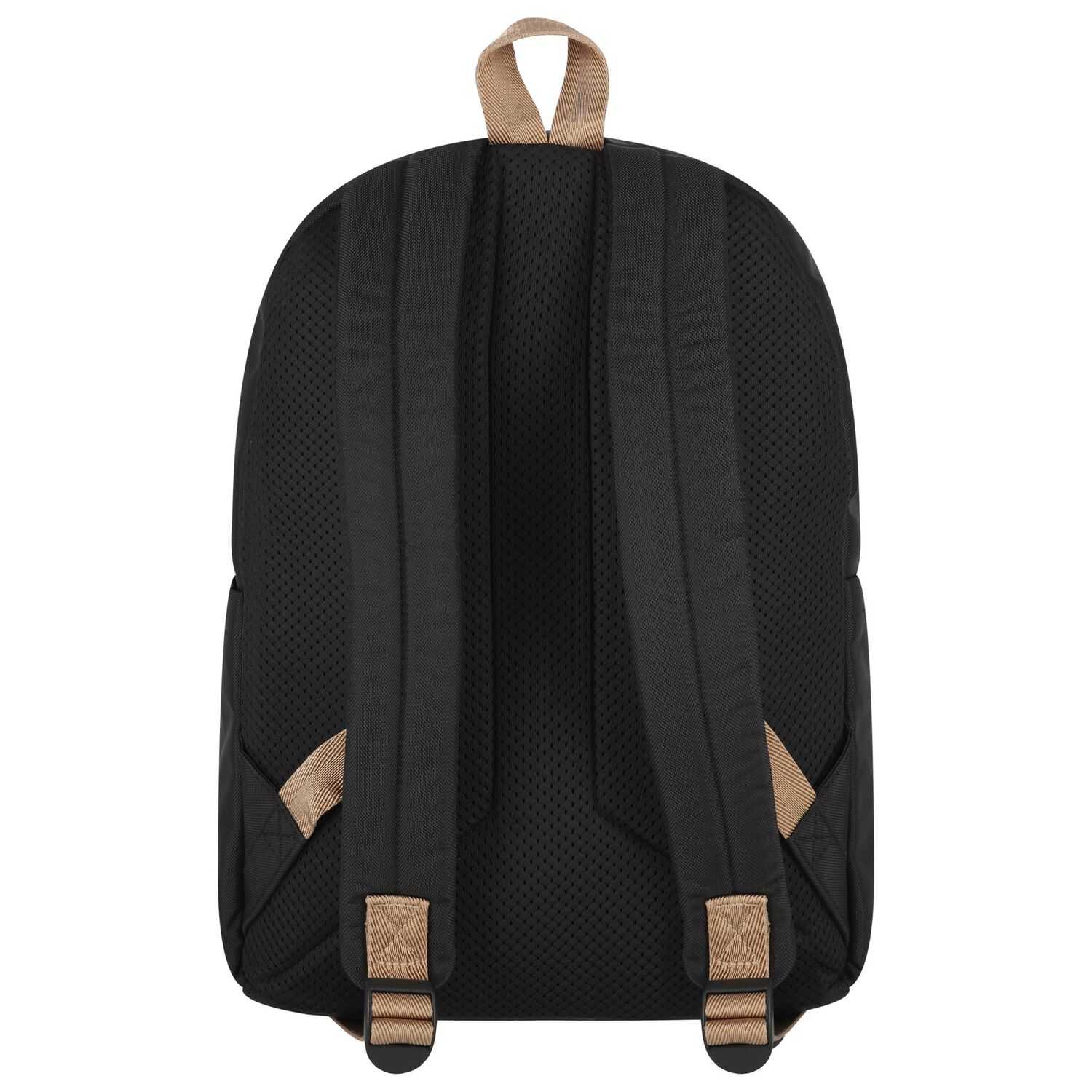 Boys Black Logo Backpack, 1, hi-res