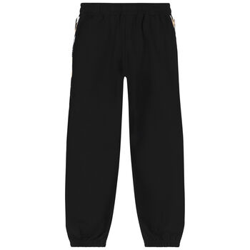 Black & Gold Logo Joggers