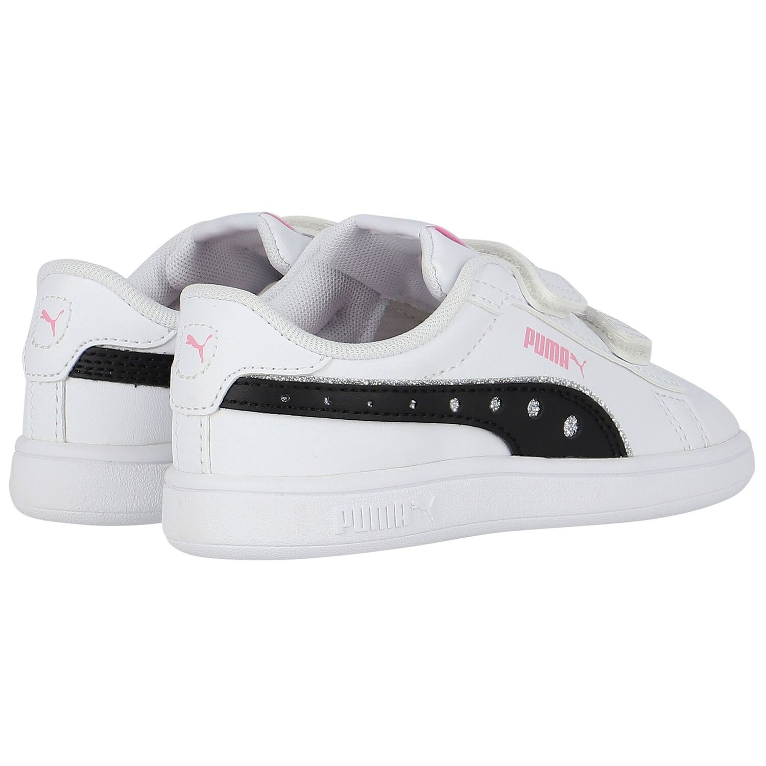 Girls White Smash 3.0 Trainers, 1, hi-res image number null