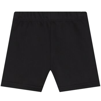 Black Logo Shorts