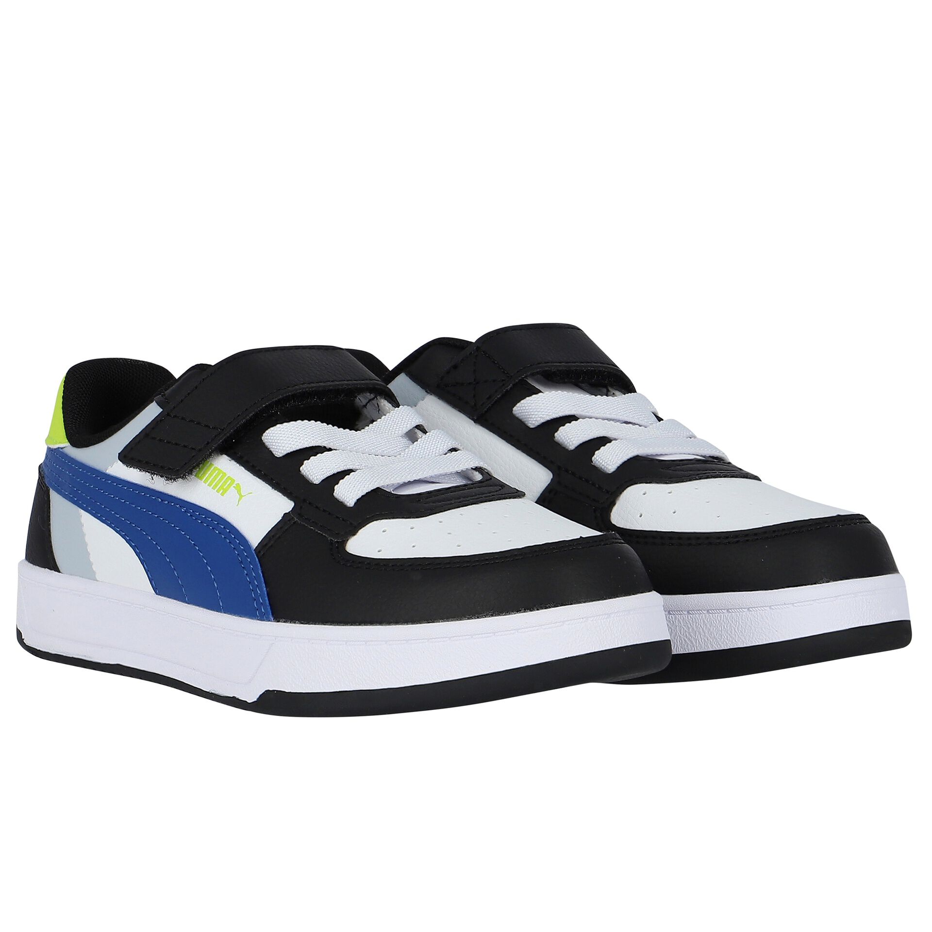 Puma Boys White Blue Caven 2.0 Trainers Junior Couture Australia
