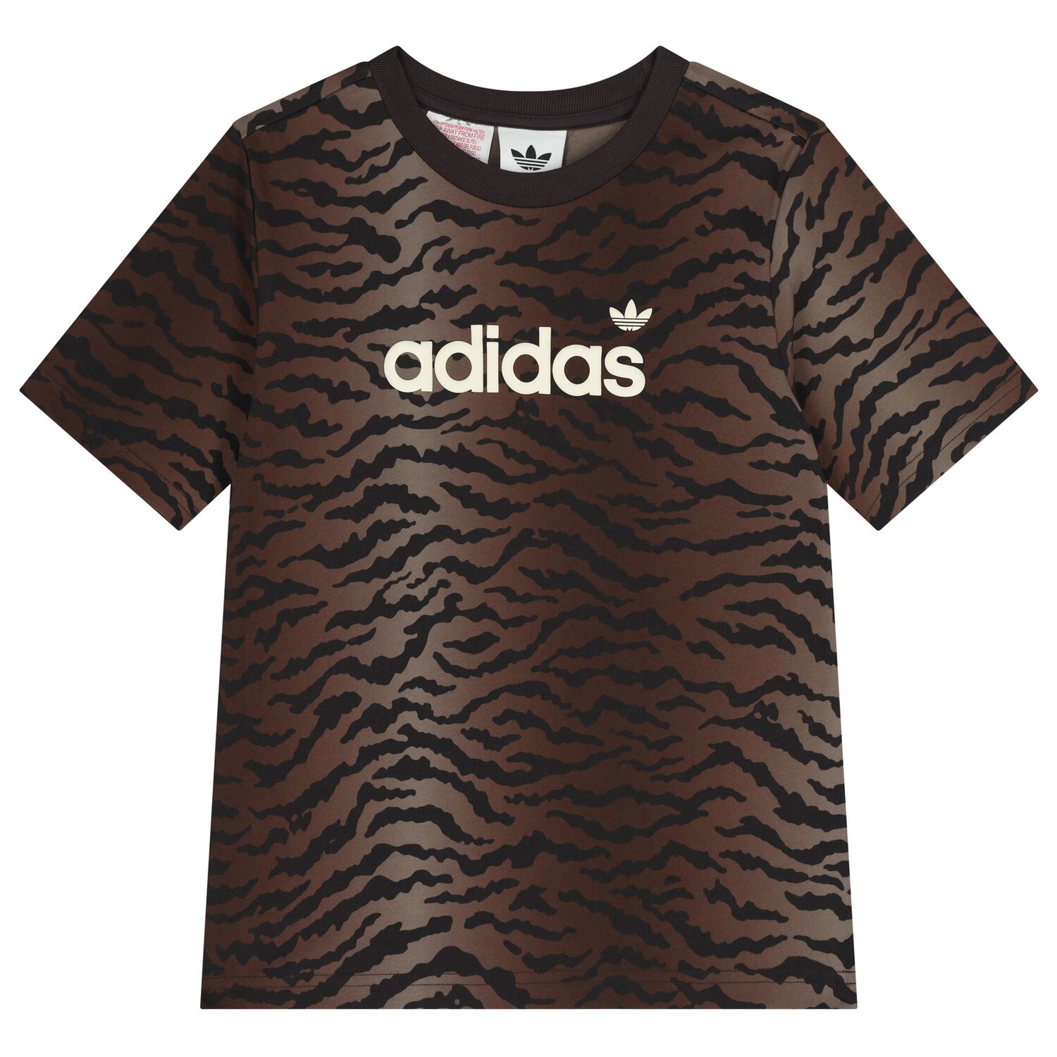 Girls Black & Brown Logo T-Shirt, 1, hi-res