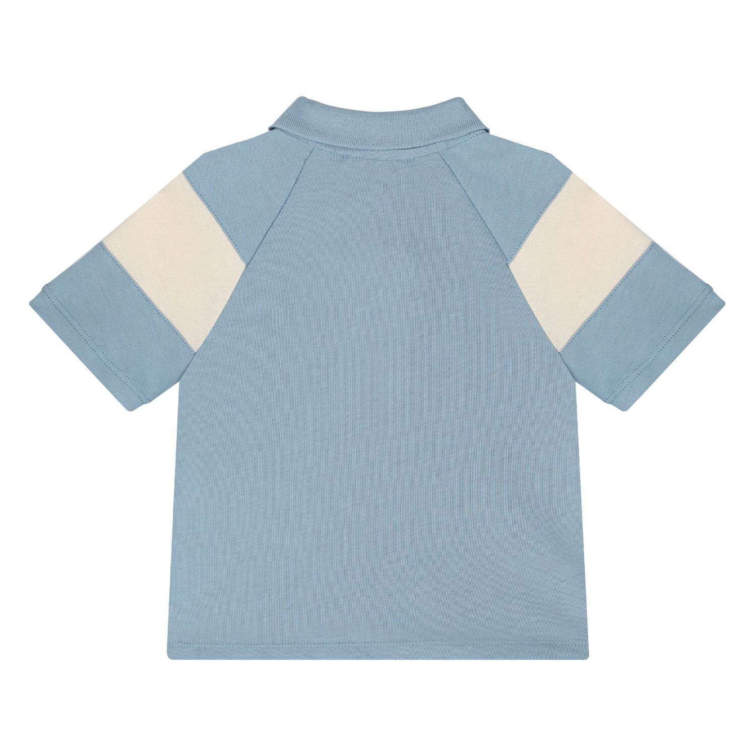 قميص بولو بشعار باللون  أزرق للأولاد , 2, hi-res