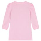Girls Pink Disney Lilo & Stitch Sweatshirt Dress, 1, hi-res