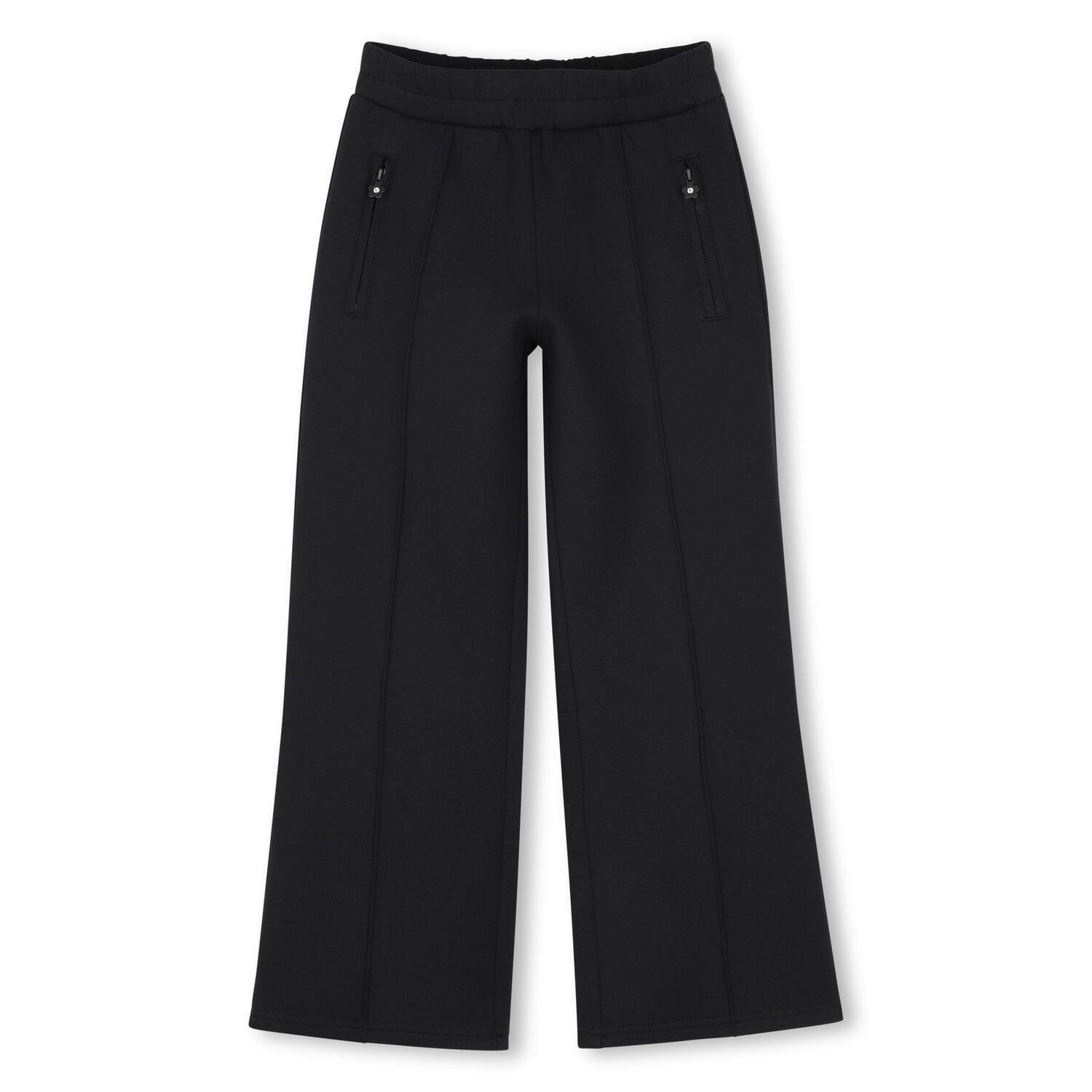 Girls Black Logo Joggers, 1, hi-res