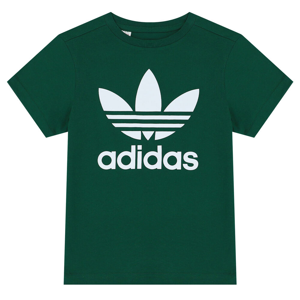 Trefoil Originals USA Couture Logo | T-Shirt adidas Green Junior