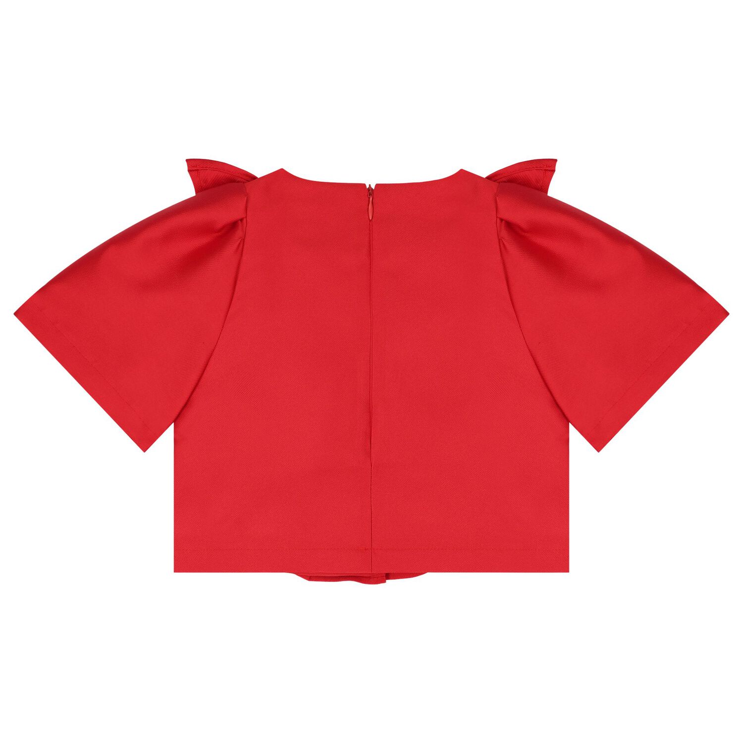 طقم تنورة بنات باللون الأحمر و الكحلى, 1, hi-res image number null