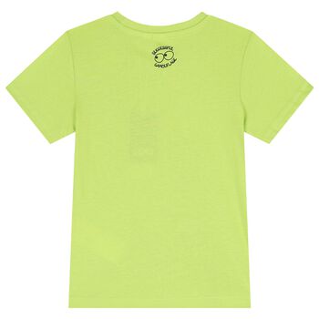 Boys Green Chameleon T-Shirt
