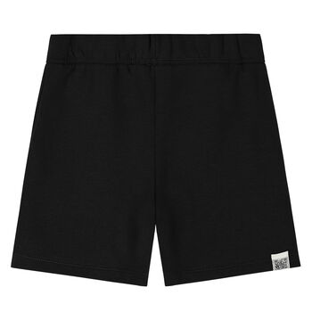 Black Logo Shorts
