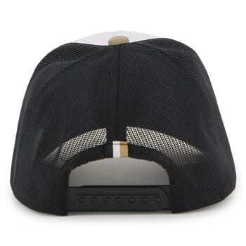 Boys White, Black & Beige Logo Cap